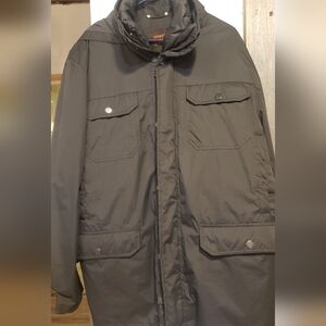 Hawke&Co Outfitters XL Mens,reversable Puffer Work Jacket heavy Barn Jacket